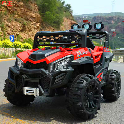 Four-Wheel Drive Chargeable with Remote Control off-Road Car Portable Baby Music Self-DrivingCar Children's Electric Car