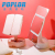 Led Three-Fold Makeup Mirror Table Lamp Student Table Lamp Monochrome/Three-Color Dimming with Charging Function Drawer Base