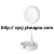 Led Make-up Mirror Cold and Warm Light Dimming Storage Box Beauty Mirror Desktop Storage HD Mirror Bathroom Storage Mirror