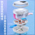New Foldable Foot Bath Tub Automatic Electric Massage Heating Foot Washing Foot Massager Constant Temperature Household Foot Bath Barrel