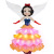 Hot Electric Universal Rotating Dancing Light Music with Wings Angel Multi-Layer Princess Girl Children's Toy