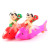 New Year Popular Fuwa Electric Projection Fish Lantern Music Swing Fish Luminous Toy Free Fish Stall Toy