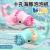 10-Hole Dolphin Bubble Machine Internet Celebrity Same Children's Toy Girl's Heart Blowing Bubble Gatling Parent-Child Outdoor Toy