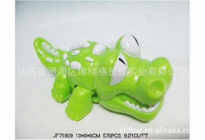 Cute Cartoon Winding Cartoon Crocodile Wind-up Toy Wholesale Jf71809