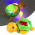 Stall Hot Sale New Electric Universal Turtle with Light Music A9669
