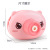 Internet Celebrity Same Small Pink Pig Automatic Bubble Camera Cute Children's Bubbles Blowing Water-Free Music