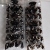 Korean Style Black Background Painted Leopard Print 4 Color Patch Leather Material Grip Barrettes Shower Clip