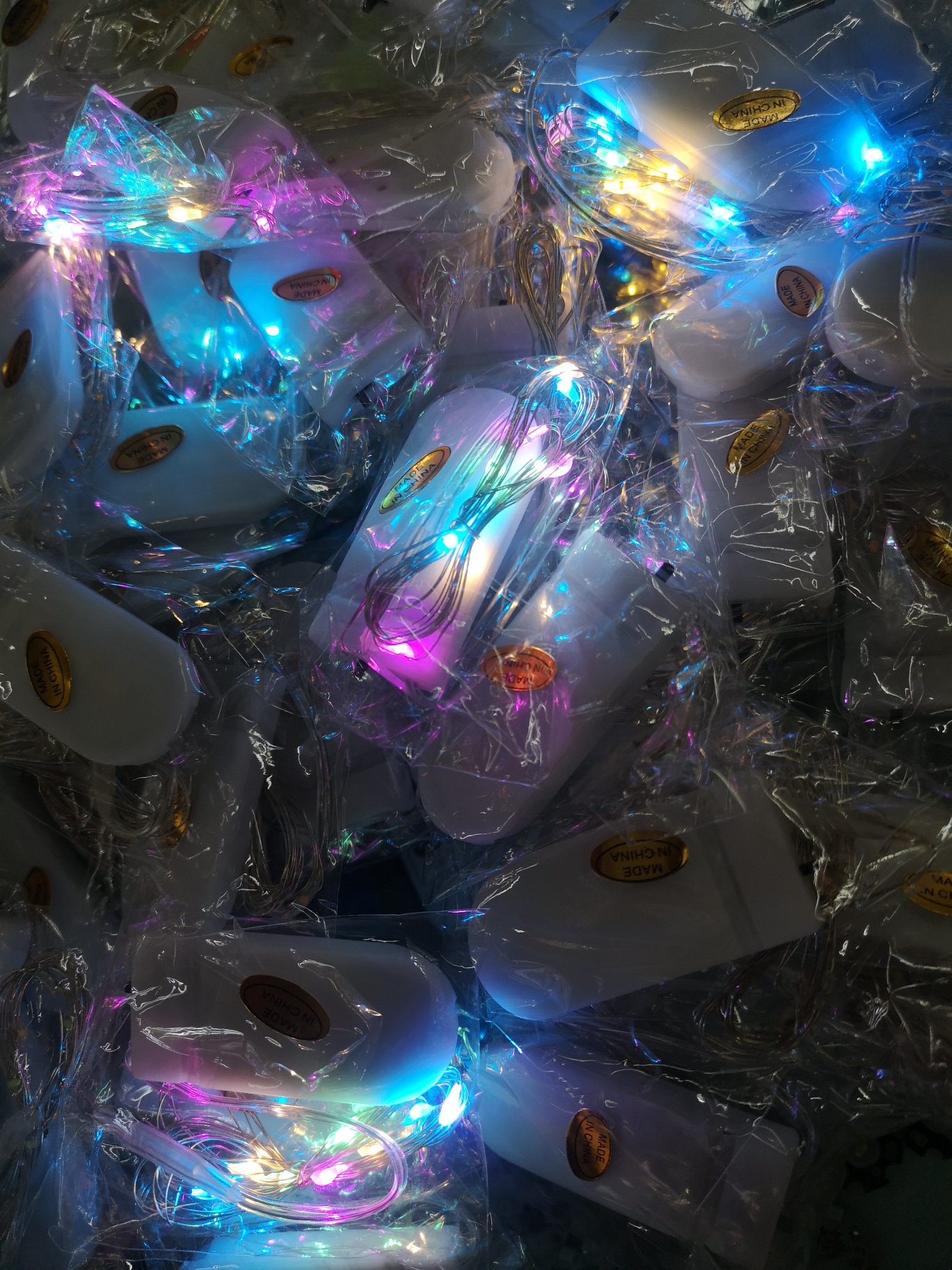 发光电子配件发光配件2032铜线灯。电池盒灯线。