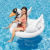 Intex57557 Little Swan Mount Inflatable Water Animal Mount Floating Island Float