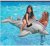 Intex from USA 58535 Dolphin Mount Water Inflatable Toys Children's Inflatable Animal Mount