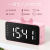 Wireless Bluetooth Speaker Mobile Phone Computer with Mirror Alarm Clock Display Portable Card Lock and Load Spray Mini Audio