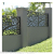 Hollow Lattice Fence Hollow Metal Enclosure Laser Cutting Fence Villa Iron Art Balcony Fence