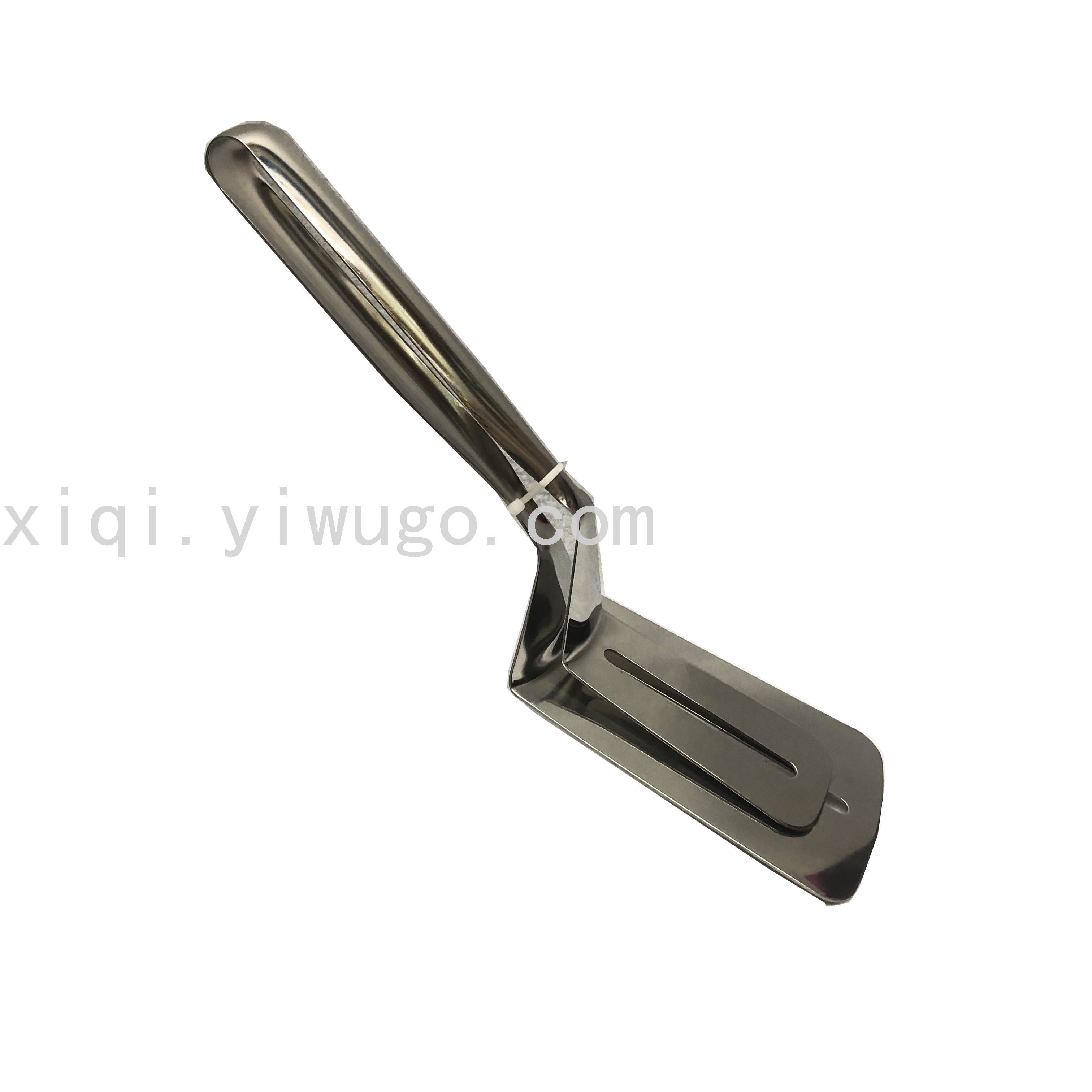 专业双面不锈钢牛排夹厨房用煎猪排夹金属食物夹子RS-500397