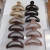9cm Korean Style Deep Milk Tea 4 Colors Shark Clip Ribs Semicircle Square Barrettes