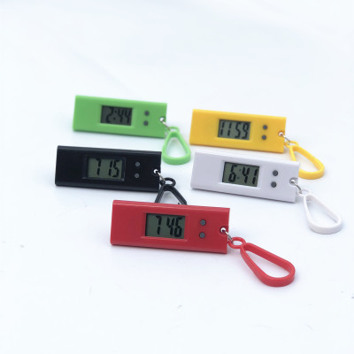 Keychain Pocket Watch Student Civil Servant Exam Table Special Table Three-Dimensional Display Timing Electronic Watch Number Table
