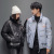 2021 Winter Thickened Short Couple Glossy down Jacket Men's and Women's Stand Collar Coat Warm down Jacket down Jacket 90 White Duck down