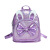 Rabbit Ears Bowknot Children's Schoolbag Sequin Backpack Colorful Shiny Girl Cute Cartoon Stylish Princess Bag