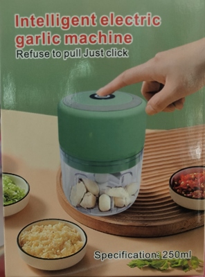 Mini Garlic Grinder Electric Garlic Stirring Machine Garlic Masher Garlic Pounding Pull Garlic Masher Kitchen Multi-Function Mashed Garlic Complementary Food Crushing Meat Grinder