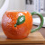 Creative Cute Pet Fruit Shape Ceramic Cup Creative Mug Children's Milk Cup Europe Office Cup
