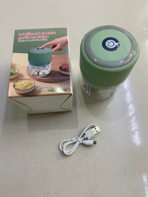 Electric Mashed Garlic Machine Household Small Charging Mashed Garlic Machine Electric Complementary Food Mixer Garlic Press