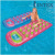 Intex from USA 59895-Hole Fashion Float Inflatable Thickened Water Bed Floating Bed Floating Air Mat