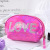 Factory Direct Supply Travel Washing and Makeup Bag Portable U Wash Bag Zipper Personalized Storage Bag PVC Cosmetic Bag