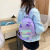 Children's School Bag Shiny Backpack Colorful Shiny Girl Baby Cute Cartoon Stylish Princess Bag Small Bookbag