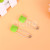 Stainless Steel Baby Safety Pin Candy Color Fruit Shackle Pin Fixed Bed Linen Clothes Armband Chest Card Pin Buckle