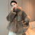 2021 Winter New Faux Fox Fur Fur Coat Women's Stitching Leather Coat Young Fur and Leather Overcoat Retro