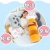 Factory Direct Sales Cat's Paw Pillow Long Pillow Pillow Plush Toy Cushion Doll Sleep Pillow Waist Pillow