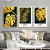 Architectural Golden Leaf Landscape Oil Painting and Mural Decorative Painting Photo Frame Cloth Painting Decorative Calligraphy and Painting Hanging Picture Decoration Craft