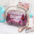 New Fashion  Pvc2 Set Cosmetic Bag Waterproof Moisture-Proof English Letter Wash Bag Large Capacity Storage Bag in Stock