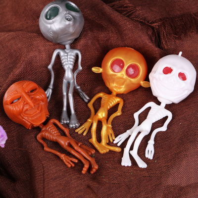 Halloween Creative Spoof Trick Fool's Day Skull Skeleton Scary Scare Toys Wholesale Nightclub Supply