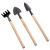 Three-Piece Gardening Tool Set Mini Garden Tools Multi-Function Spatula Rake Spade Household Plant Loose Soil Ploughstaff Wholesale