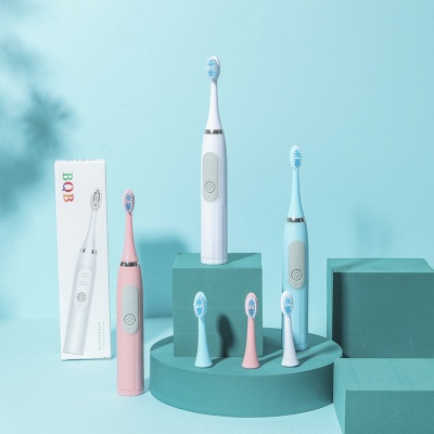 Sonic Electric Toothbrush with Battery Adult Fine Soft Hair Daily Necessities Toothbrush Soft Hair Whole Manufacturer
