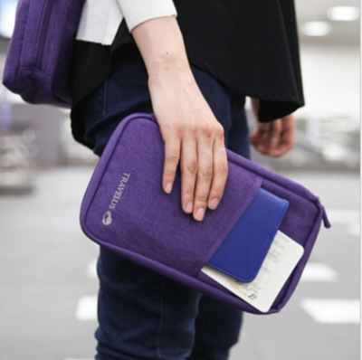 Creative Korea Passport Holder Multifunctional Id Bag Travel Card Storage Case Wallet Passport Case Factory Direct Sales