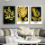 Architectural Golden Leaf Landscape Oil Painting and Mural Decorative Painting Photo Frame Cloth Painting Decorative Calligraphy and Painting Hanging Picture Decoration Craft