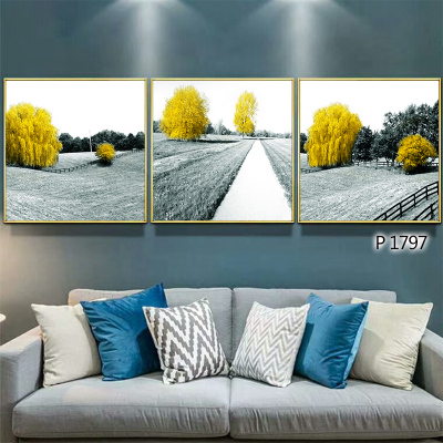 Abstract Landscape Oil Painting and Mural Decorative Painting Photo Frame Cloth Painting Decorative Calligraphy and Painting Hanging Picture Decoration Craft Sofa and Bedside