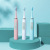 Sonic Electric Toothbrush with Battery Adult Fine Soft Hair Daily Necessities Toothbrush Soft Hair Whole Manufacturer