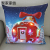 2 New Foreign Trade Colored Lights Christmas Glow Pillow Led Light Pillow Dwarf Short Plush Pillow Cover HTTP