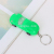 Car Styling Keychain with Light PVC Flashlight Keychain Led with Voltage LED Light Buckle