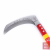 Household Garden Agricultural Mowing Crescent Sickle Rice Wood Cutting Sickle Crescent Knife with Wooden Handle Various Colors
