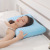 Cross-Border Rectangular Home Sleep Gel Pillow Memory Pillow Cervical Support Pillow Slow Rebound Adult Blue Memory Pillow