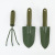 Gardening Three-Piece Suit Flower Planting Tools Household Flower Growing Small Shovel Outdoor Digging Spade Iron Succulent Flower Pot