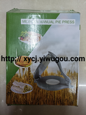 Stainless Steel Mexican Noodle Press Aluminum Manual Tortillas Dough Press Setting Machine Wrapper Maker Cake Press