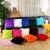 INS Amazon Hot Home Model Room Bed Backrest Soft Bag Window Cushion Solid Color Cushion Plush Pillow Cover