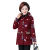 Middle-Aged and Elderly Cotton-Padded Clothes Women's Mid-Length Mother's Cotton-Padded Clothes for the Elderly Autumn and Winter Fleece-Lined Thickened Hooded Cotton-Padded Jacket Women's Coat