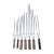 Manufacturers Customize All Kinds of Stainless Steel Roasted Needle Chicken Wings Fork U-Shaped Forklift Double Row Barbecue Stick