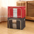 Steel Frame Cotton and Linen Storage Box Oxford Cloth Storage Box Quilt Storage Box Folding Wardrobe Fabric Extra Large
