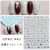 Gold and Silver XINGX Bronzing Series Nail Beauty Ornament Stickers